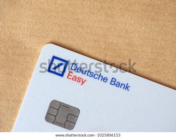 Deutsche Bank Easy Credit Card Electronic Stock Photo Edit Now
