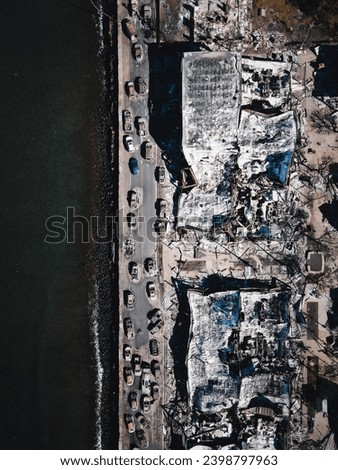 Devastation in Lahaina after the August 8th wildfires