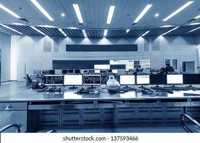 Developed Technology Inside The Railway Control Room