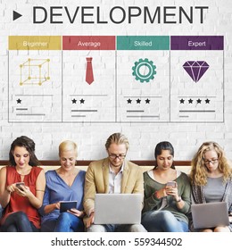Development Performance Self-Improvement Ratings Icon