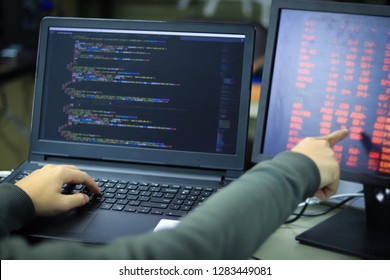 Development of programming technology and website design to be a data center Programmers who check the code to prevent errors that may damage the business. - Powered by Shutterstock - Get 15% off with code: PIKWIZARD15