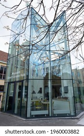 DEVENTER, THE NETHERLANDS - APRIL 17 2021: The ‘Geert Groote Huis’ Museum In Deventer. Geert Groote Was The Founder Of The 