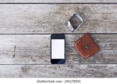 device wallet and watch 