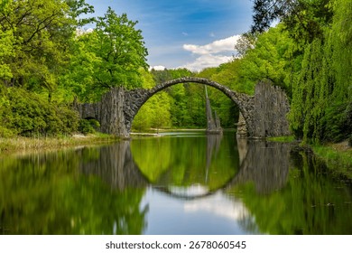 Devil Bridge - Rakotzbrücke ( Sachsen - Germany)