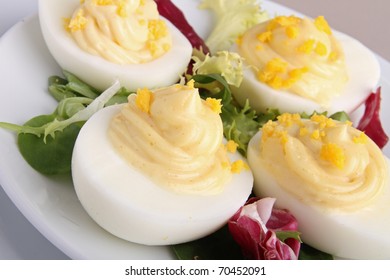 Deviled Egg And Salad