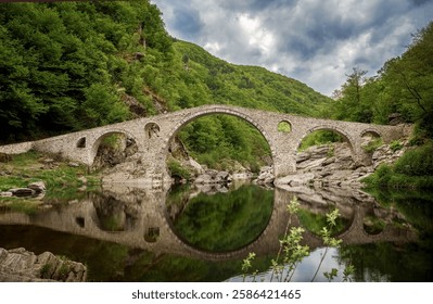 Devil's Bridge in the spring