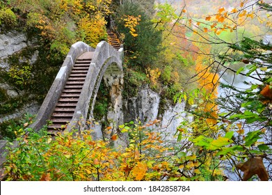 Devils Bridge In Upper Danube Valley, Germany