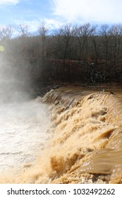 Devils Den State Park Spillway Waterfall