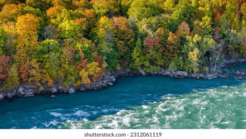 Devils Hole Niagara River located in New York State, This is place walkable from Niagara Falls