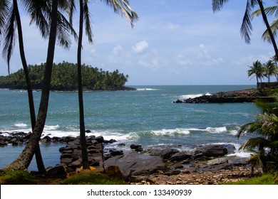 Devil's Island In French Guiana. The Island Was Used As A Penal Colony From 1852.  The French Government Stopped Sending Prisoners To Devil's Island In 1946/French Guiana Devils Island