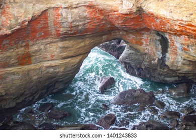 Devils Punch Bowl In Oregon