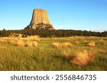 Devils Tower, Bear Lodge Mountains, Wyoming, USA