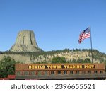 Devils Tower by Sundance wyoming