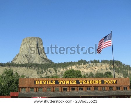Devils Tower by Sundance wyoming
