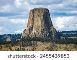 Devils Tower National Monument, Butte in Wyoming, USA