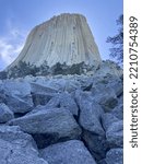 Devils Tower standing over me