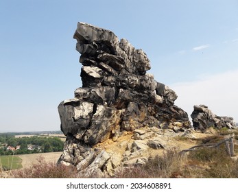 Devil's Wall In The District Of Harz In Saxony-Anhalt