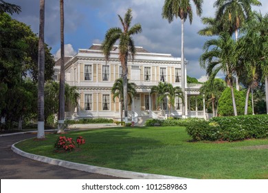Devon House in Kingston Jamaica.. Nowdays is a museum, opening its gardens for public and famous for its ice-cream.