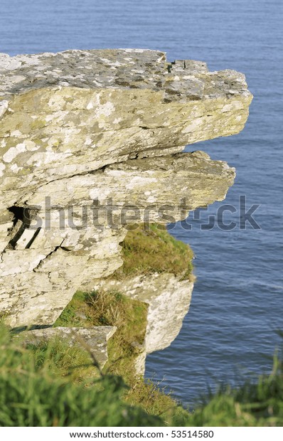 Devonian Limestone Rock Overhang On Top Stock Photo 53514580 | Shutterstock