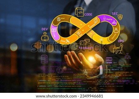 DevSecOps Software development team is transforming the idea into a business in the IT Industry