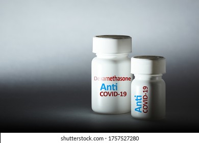 Dexamethasone Life-saving Drug. Anti Covid Treatment. First Coronavirus Theatment.