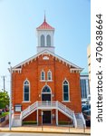 The Dexter Avenue King Memorial Baptist church, where Martin Luther King Jr. worked, Montgomery, AL, USA