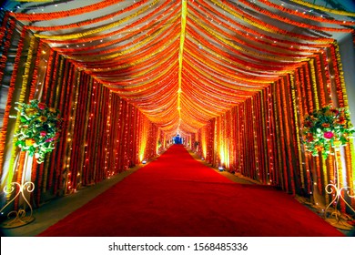 Dhaka - Bangladesh - 2019: Beautiful party decorations