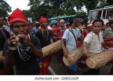 Dhaka, Bangladesh - August 09, 2008: Bangladeshi Indigenous People Gather As They Celebrate World Indigenous Day At Dhaka, Bangladesh.