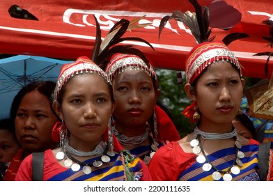 Dhaka, Bangladesh - August 09, 2008: Bangladeshi Indigenous People Gather As They Celebrate World Indigenous Day At Dhaka, Bangladesh.