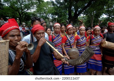 Dhaka, Bangladesh - August 09, 2008: Bangladeshi Indigenous People Gather As They Celebrate World Indigenous Day At Dhaka, Bangladesh.