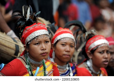 Dhaka, Bangladesh - August 09, 2010: Bangladeshi Indigenous People Gather As They Celebrate World Indigenous Day At Dhaka, Bangladesh.