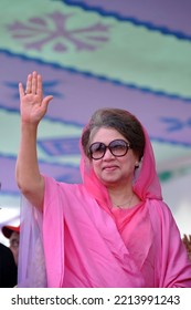 Dhaka, Bangladesh - December 19, 2012: Former Prime Minister And BNP Chairperson Begum Khaleda Zia, Dhaka, Bangladesh. 