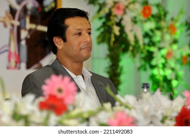 Dhaka, Bangladesh - September 13, 2013: Sajeeb Wazed Joy Is The Only Son Of Bangladesh Prime Minister Sheikh Hasina. 