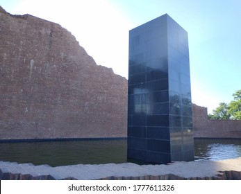 Dhaka Bangladesh-16 July 2020: Beautiful Martyred Intellectuals Memorial In Mohammadpur, Dhaka.