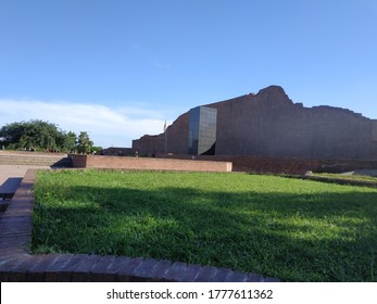 Dhaka Bangladesh-16 July 2020: Beautiful Martyred Intellectuals Memorial In Mohammadpur, Dhaka.