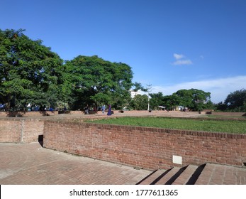 Dhaka Bangladesh-16 July 2020: Beautiful Martyred Intellectuals Memorial In Mohammadpur, Dhaka.