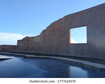 Dhaka Bangladesh-16 July 2020: Beautiful Martyred Intellectuals Memorial In Mohammadpur Dhaka.