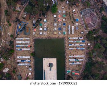 Dhaka,Bangladesh- March 19 2021: A Book Fair Of Bangladesh Which Is Held On Every Year In Dhaka Suhrawardy Udyan.