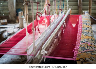 Dhakai Jamdani Weaving In Rupganj, Dhaka Division, Narayanganj District, Bangladesh