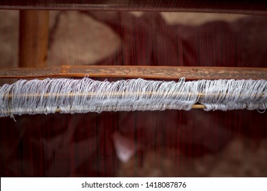 Dhakai Jamdani Weaving In Rupganj, Dhaka Division, Narayanganj District, Bangladesh