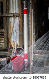 Dhakai Jamdani Weaving In Rupganj, Dhaka Division, Narayanganj District, Bangladesh