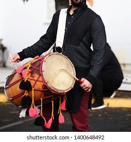 Dhol Player During Wedding Baraat