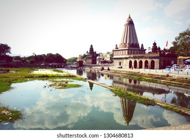 Dholya Ganpati Mahaganpati Temple Located On Stock Photo 1304680813 ...