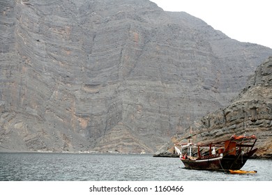 Dhow At Musandam Peninsula, Oman