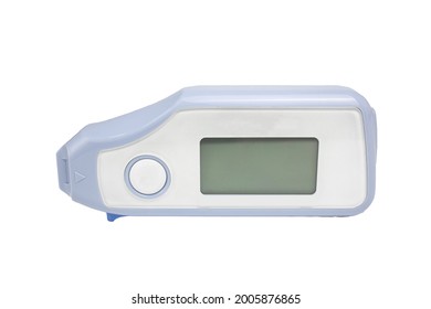 Diabetes Blood Glucose Meter Isolated On White Background