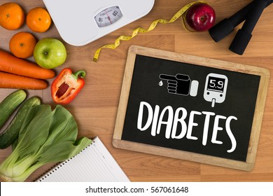 A Diabetes Test,  Health Medical Concept , Obesity , Blood Test For Diabetes