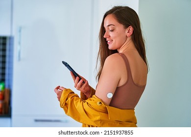 Diabetic Patient Control, Monitoring And Checking Glucose Level Without Blood With Remote Sensor And Smartphone. Medical Technology In Diabetes Treatment