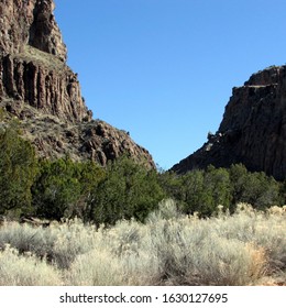 Diablo Canyon Santa Fe NM Landscape