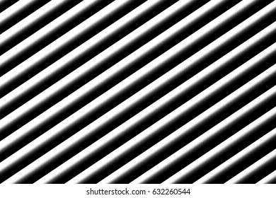 Diagonal lines, black and white, detail