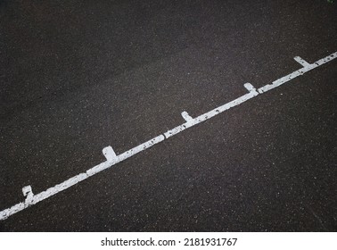 Diagonal Road Marking Line Background